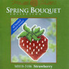 Strawberry Beaded Cross Stitch Kit Mill Hill 2013 Spring Bouquet