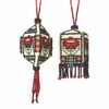 Poppy Field Beaded Tassel Two Ornaments Kit Mill Hill 2013 Autumn