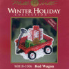 Red Wagon Beaded Christmas Ornament Kit Mill Hill 2013 Winter Holiday