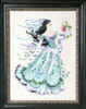 Biancabella Kit Cross Stitch Chart Fabric Beads Silk Floss Mirabilia Designs MD130