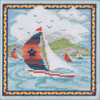 Summer Breeze Cross Stitch Kit Mill Hill 2014 Buttons & Beads Spring