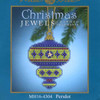 Package insert fro Peridot Beaded Cross Stitch Kit Mill Hill 2014 Christmas Jewels