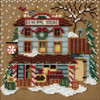 General Store Cross Stitch Kit Mill Hill 2007 Buttons & Beads Winter