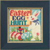 Egg Hunt Cross Stitch Kit Mill Hill 2015 Buttons & Beads Spring MH145106