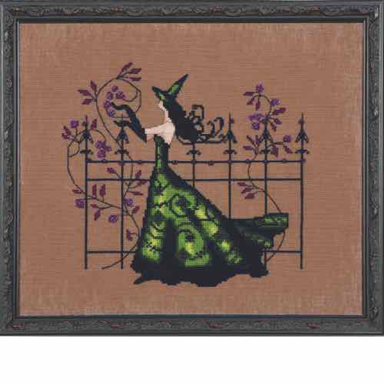 Gwen Kit Cross Stitch Chart Fabric Beads Nora Corbett NC220 Mirabilia Designs