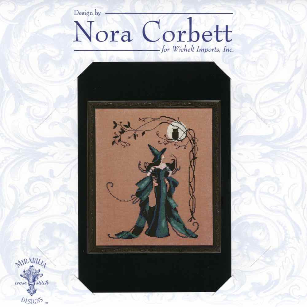 Minerva Kit Cross Stitch Chart Fabric Beads Nora Corbett Mirabilia