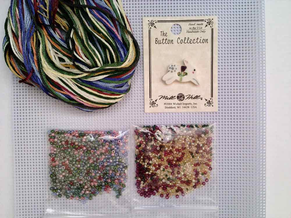 Garden Shed Beaded Cross Stitch Kit Mill Hill 2006 Buttons & Beads