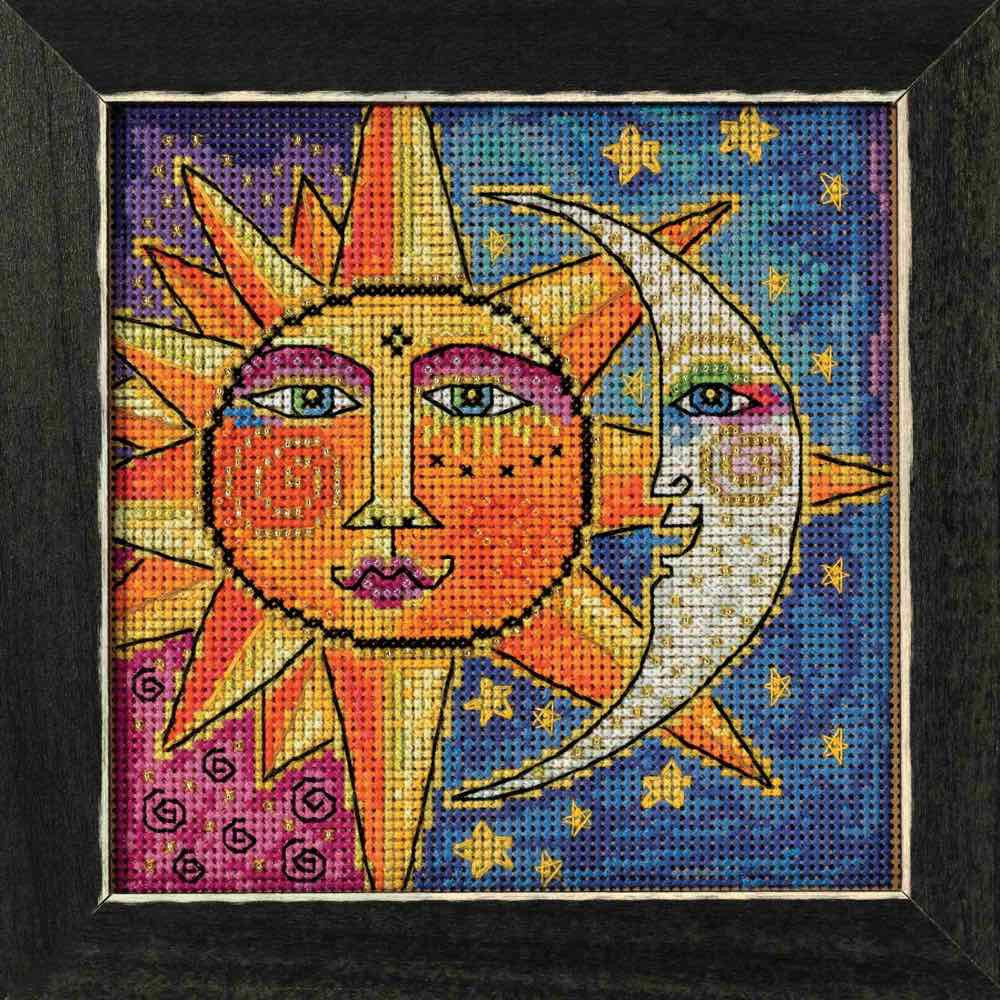 Sister Sun Brother Moon Cross Stitch Kit Mill Hill 2018 Laurel