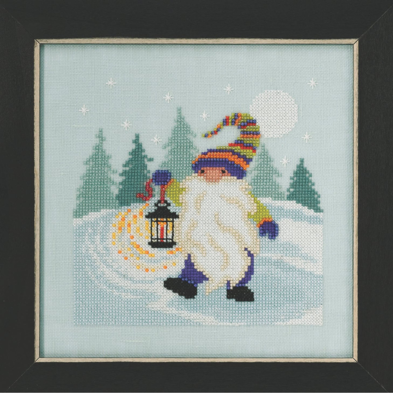 Hiking Gnome Cross Stitch Kit Mill Hill 2020 Gnome Quartet MH172014