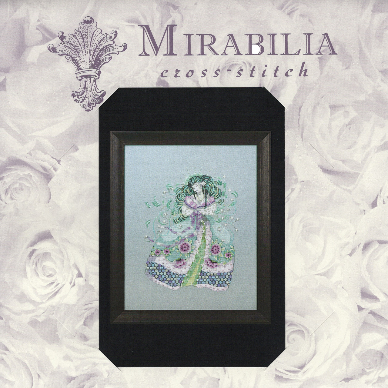 Cross stitch chart for Snow Maiden Kit Cross Stitch Chart Beads Floss Braid MD179 Mirabilia Nora Corbett