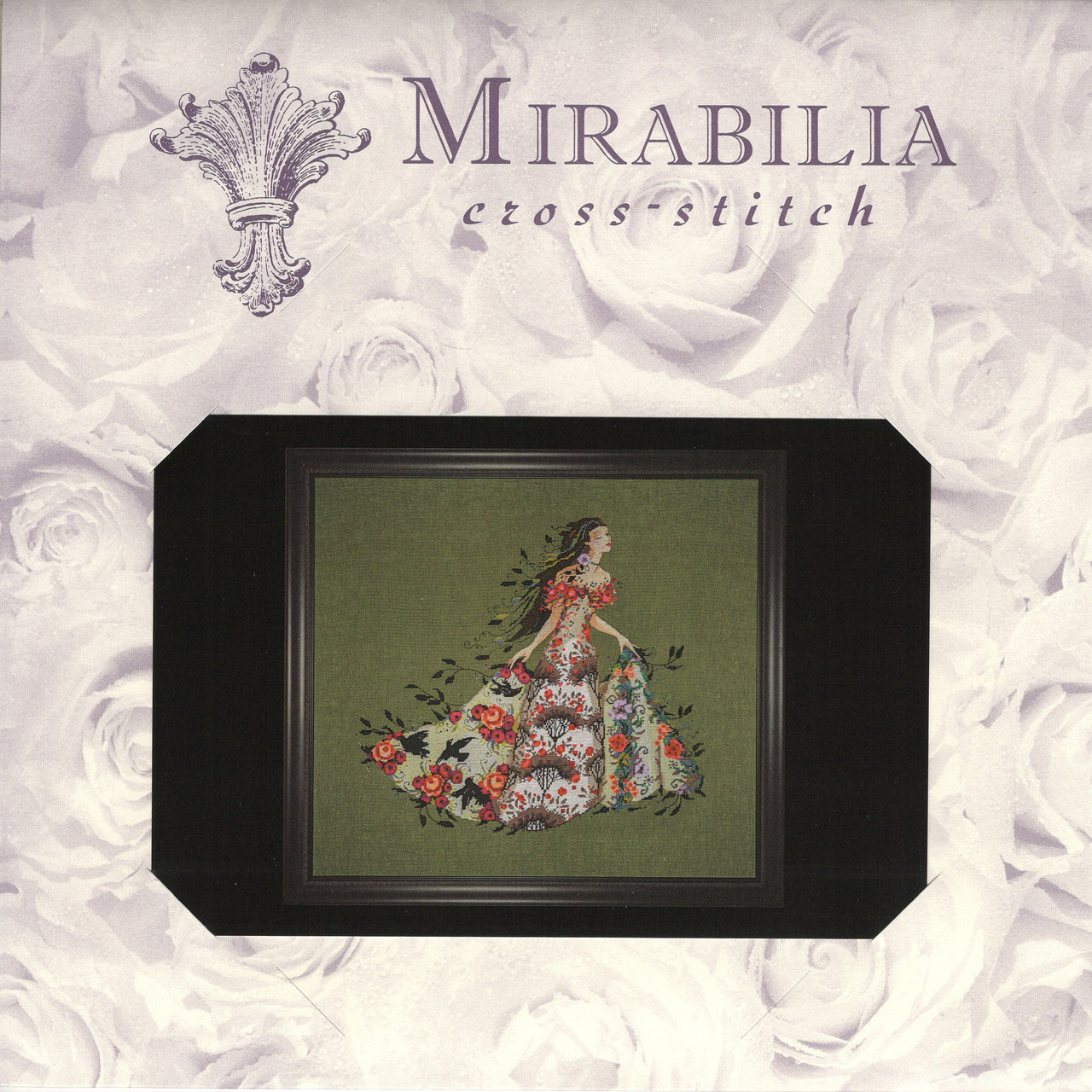 Blackbird Cross Stitch Kit Chart Beads Silk Floss Mirabilia MD188
