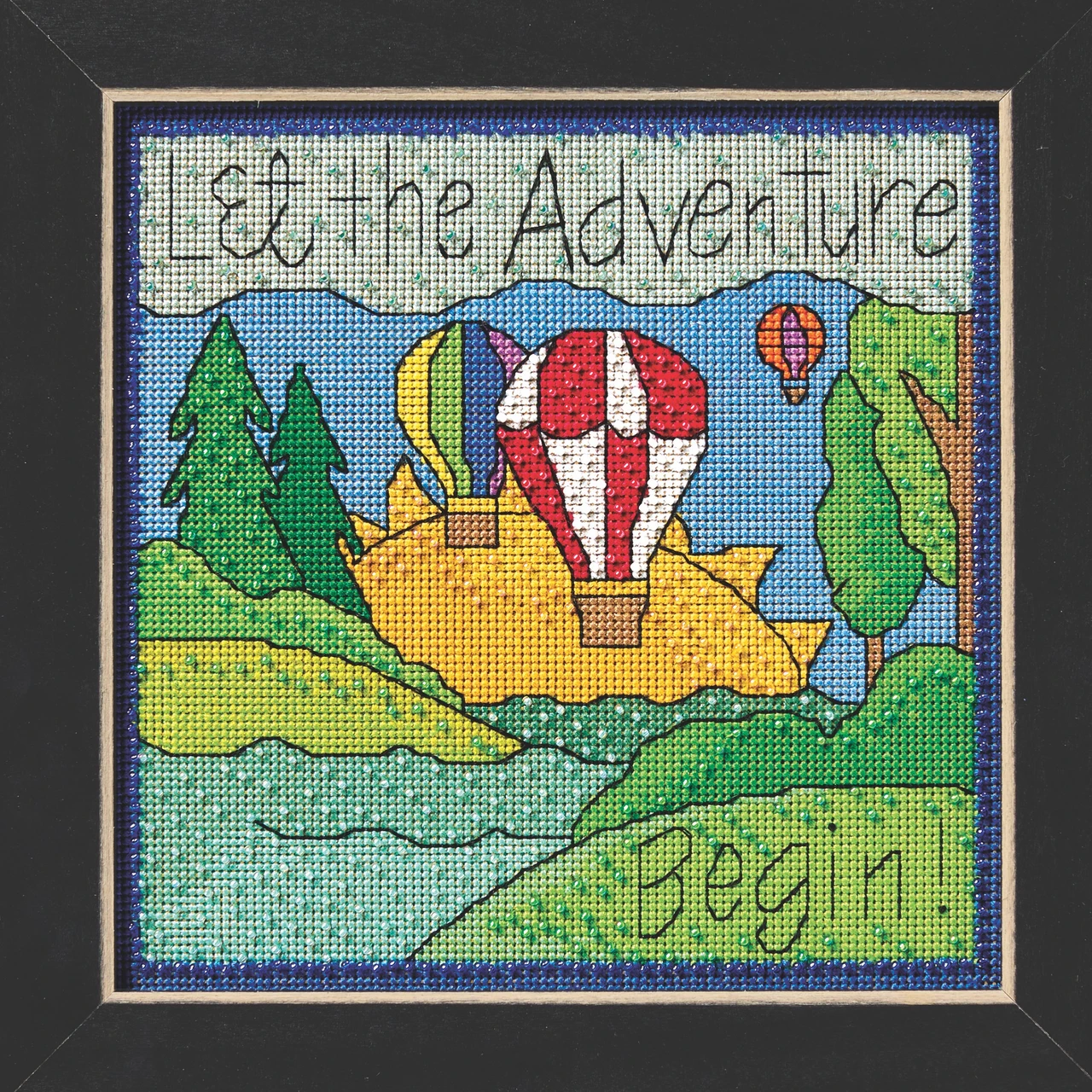 Let the Adventure Begin Beaded Beaded Counted Cross Stitch Mill Hill 2026 Sticks ST152611