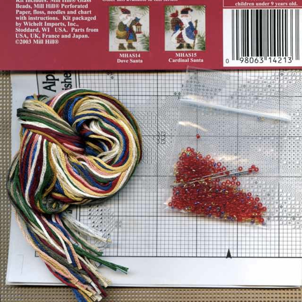 Mill Hill Button And Bead Kits : The Silver Needle, Fine Needlecraft  Materials