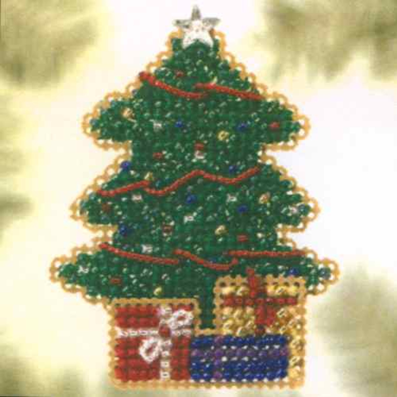 Gifts Galore Bead Christmas Ornament Kit Mill Hill 2005 Winter Holiday