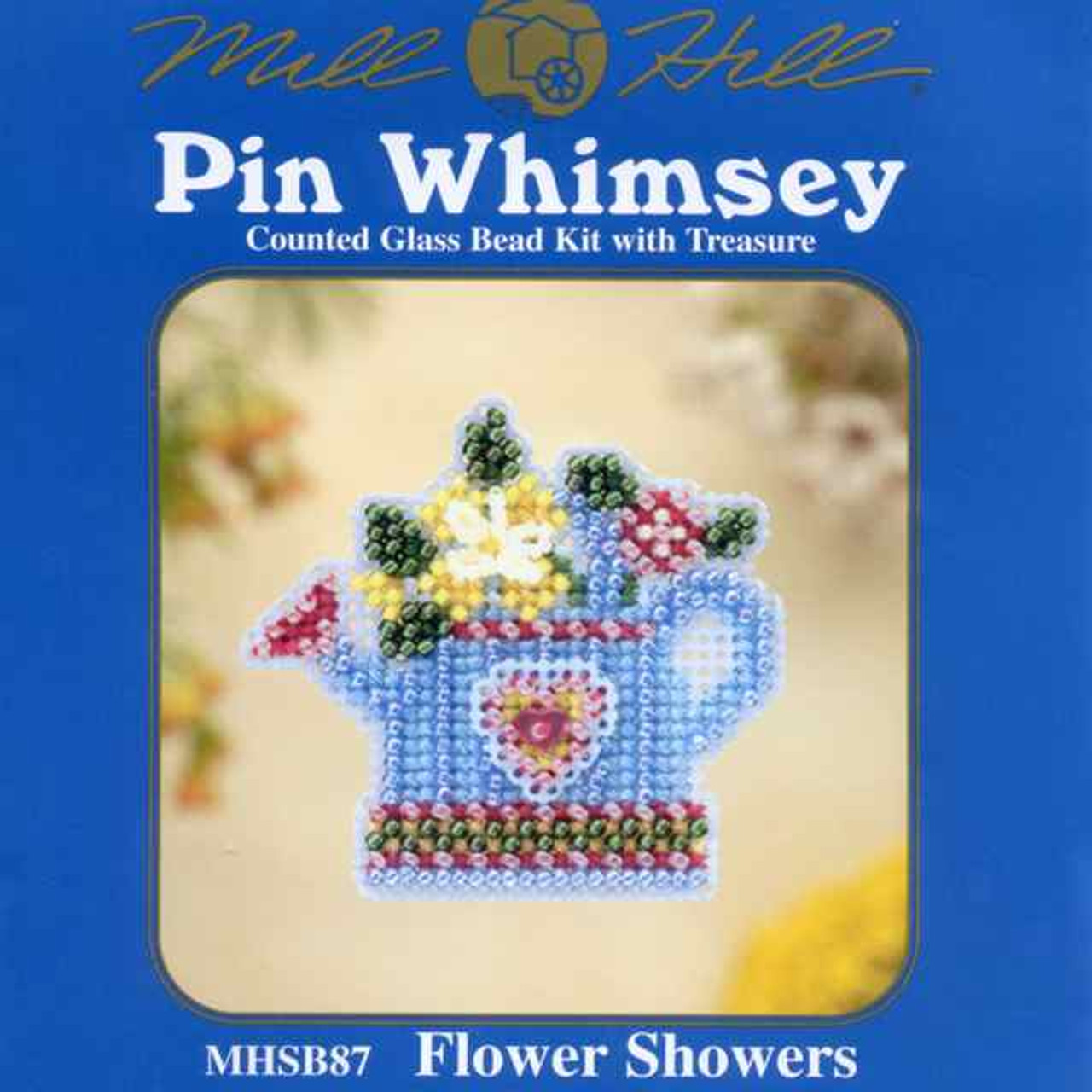 Flower Showers Beaded Cross Stitch Kit Mill Hill 2005 Spring Bouquet