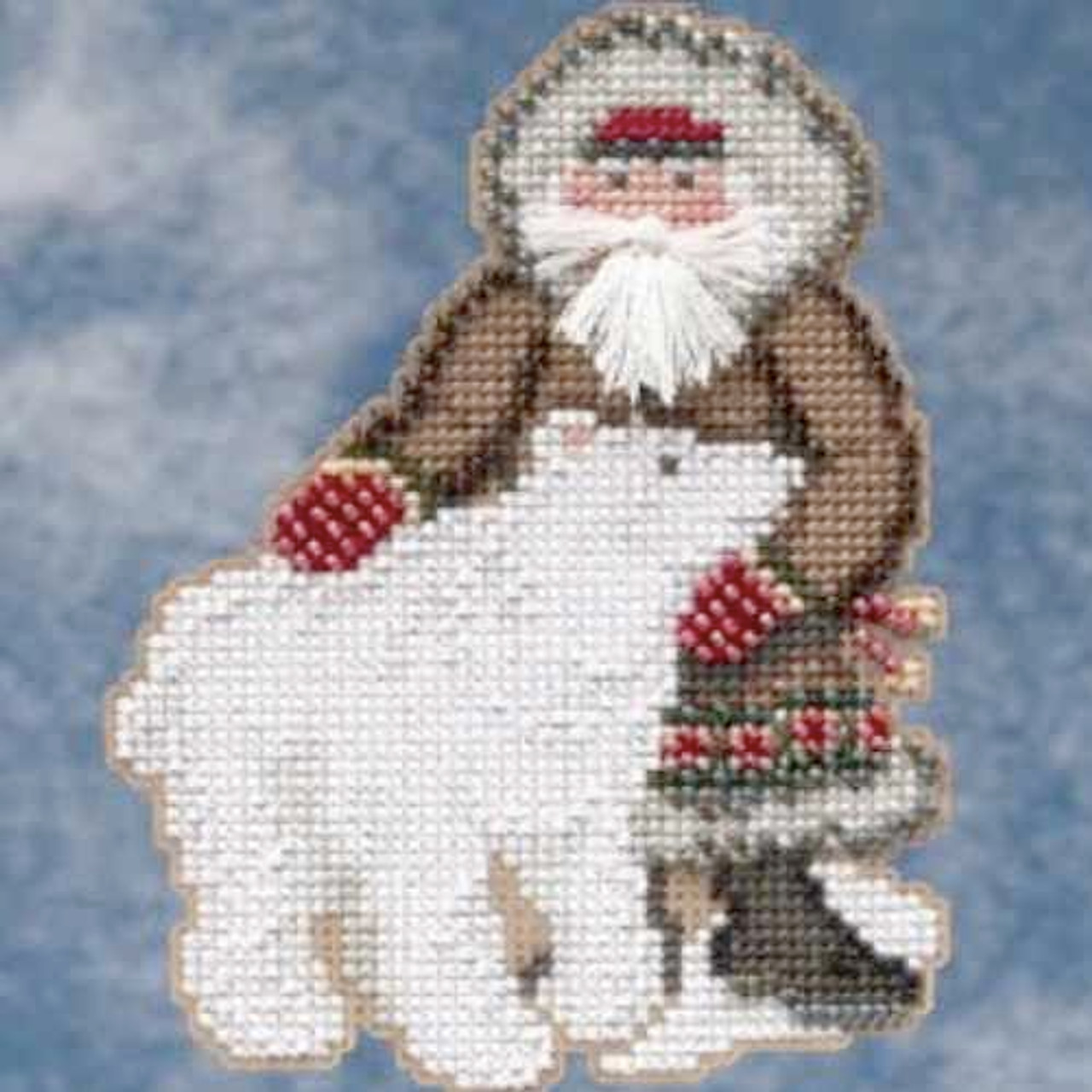 Nunavut Santa Beaded Ornament Kit Mill Hill 2009 Arctic Circle Santas