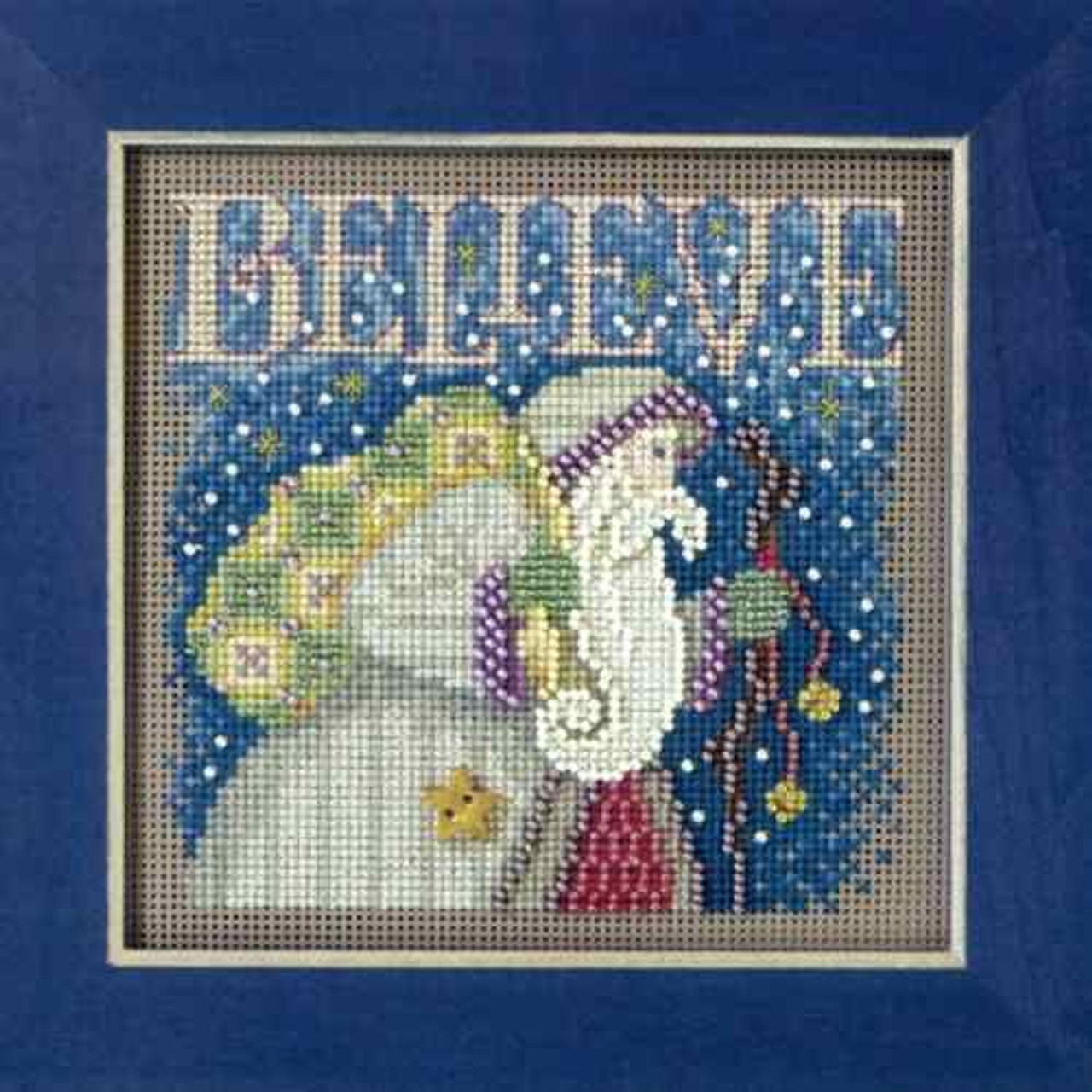 Believe 2011 Cross Stitch Kit Mill Hill 2011 Buttons & Beads Winter