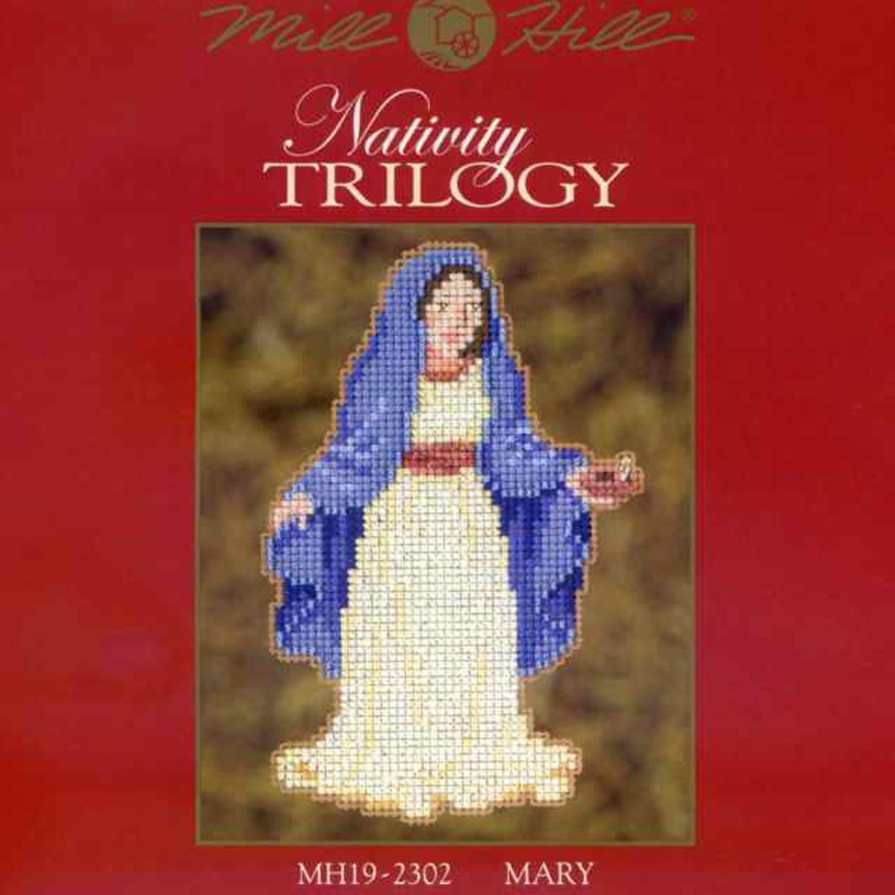 Mary Beaded Christmas Cross Stitch Kit Mill Hill 2012 Nativity Trilogy