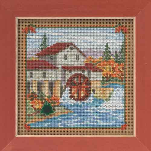 Country Mill Beaded Kit Mill Hill 2015 Buttons & Beads Autumn MH145205