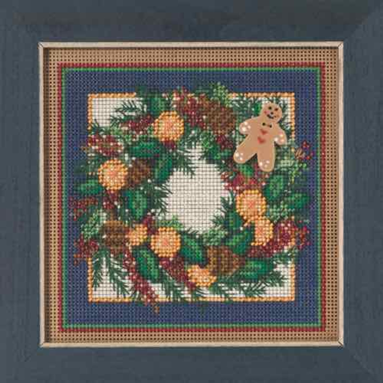 Village Physician Cross Stitch Kit Mill Hill 2023 Buttons Beads Winter MH142334