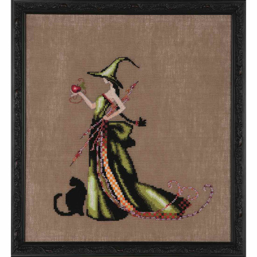 Ana Kit Cross Stitch Chart Fabric Beads Nora Corbett NC207