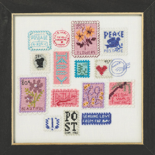 Airmail Beaded Cross Stitch Kit Curly Girl 2025 Mill Hill CG302513 Airmail Beaded Cross Stitch Kit Curly Girl 2025 Mill Hill CG302513