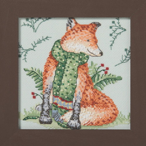 Reddy Fox Cross Stitch Kit Mill Hill 2026 Debbie Mumm Woodland Friends DM302611