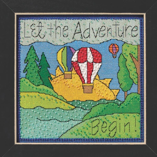 Let the Adventure Begin Beaded Beaded Counted Cross Stitch Mill Hill 2026 Sticks ST152611