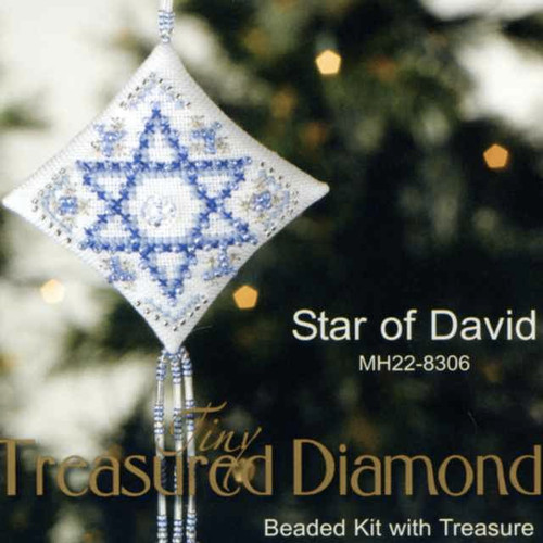Star of David Tiny Treasured Diamond Bead Kit Mill Hill 2008