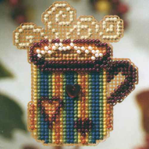 Hot Stuff Beaded Cross Stitch Kit Mill Hill 2008 Autumn Harvest