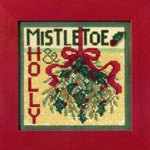 Snow Day Cross Stitch Kit Mill Hill 2009 Buttons & Beads Winter