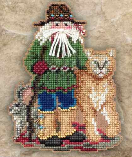 Canyon Santa Beaded Ornament Kit Mill Hill 2011 Southwest Santas