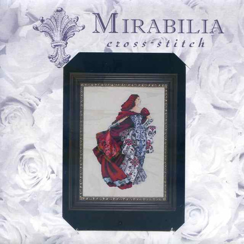 Red Kit Cross Stitch Chart Fabric Beads Silk Floss Nora Corbett Mirabilia Designs MD128