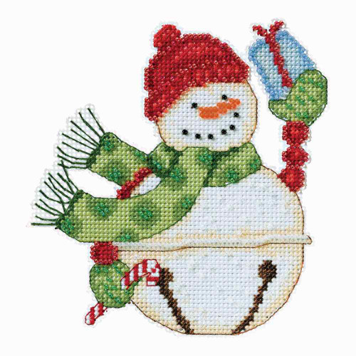Freezy Snowbell Cross Stitch Kit Debbie Mumm 2014 Snowbells