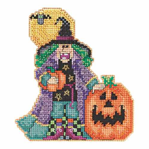 Muriel Bead Cross Stitch Kit Mill Hill 2015 Hocus Pocus Trilogy MH195203