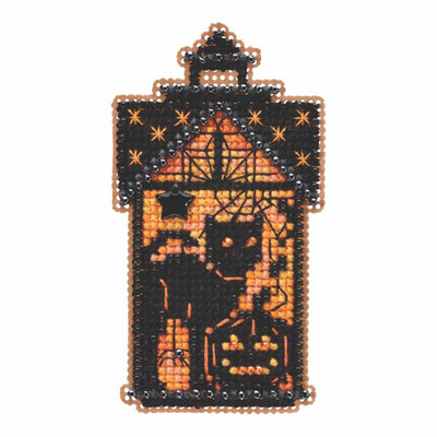 Mill Hill Cat In The Box Beaded Cross Stitch Kit - Christmas Ornament Craft MH184302