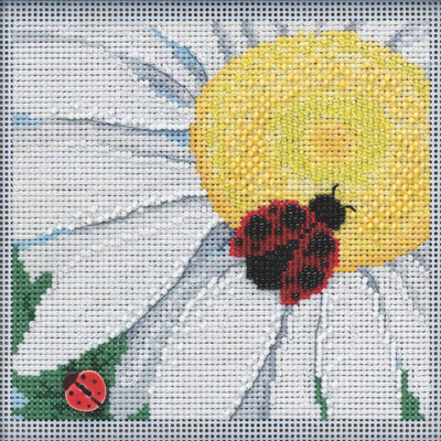 Progress Stamped Cross Stitch Quilt No.1549 King Size