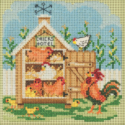 Mill Hill Spring Key Cross Stitch Kit - 3.5.inw x 5in