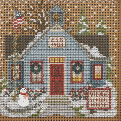 Mill Hill Counted Cross Stitch Ornament Kit 2.5X3.5-Straw House