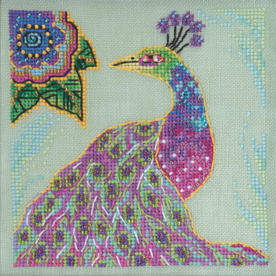 RIOLIS Cross-Stitch Kits - Peacocks Cross-Stitch Kit - Yahoo Shopping