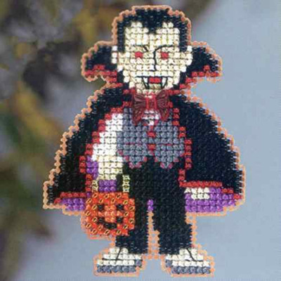 Dracula Beaded Cross Stitch Kit Mill Hill 2013 Autumn Harvest