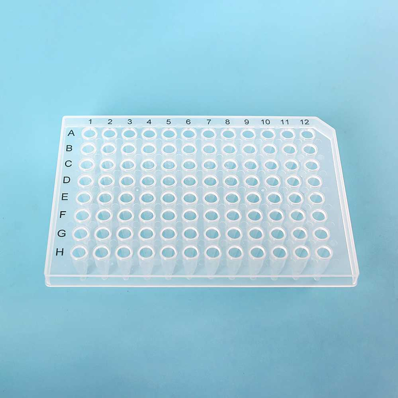96-Well PCR Plate, 0.2ml, Standard, Half-Skirt, Sterilized