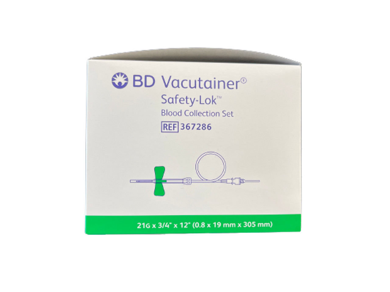 Safety-LokTM Blood Collection Set, 3/4 Inch Needle Length Safety