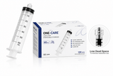 MediVena ONE-CARE® Luer Lock Syringes, 60ml, 3-part, Box/60, Case/4 Boxes