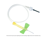 K-Shield Advantage Winged Blood Collection Sets w/ Multiple Sample Luer Adapter