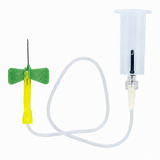 K-Shield Advantage Winged Blood Collection Sets w/ pre-attached Tube Holder, Case/100