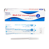 Medi-Cut Scalpel, No. 10, Disposable, Sterile, Box/10