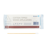 Cotten Tipped Wood Applicators, 6", Non-Sterile, Box/1000, Case/ 10 Boxes