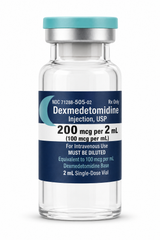 Dexmedetomidine HCl, Preservative Free 100 mcg / mL Injection 2 mL, Box/25