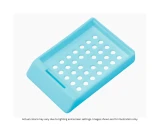 Embedding Cassette, Front hinge, No Lid, 45° Angle, Case/500